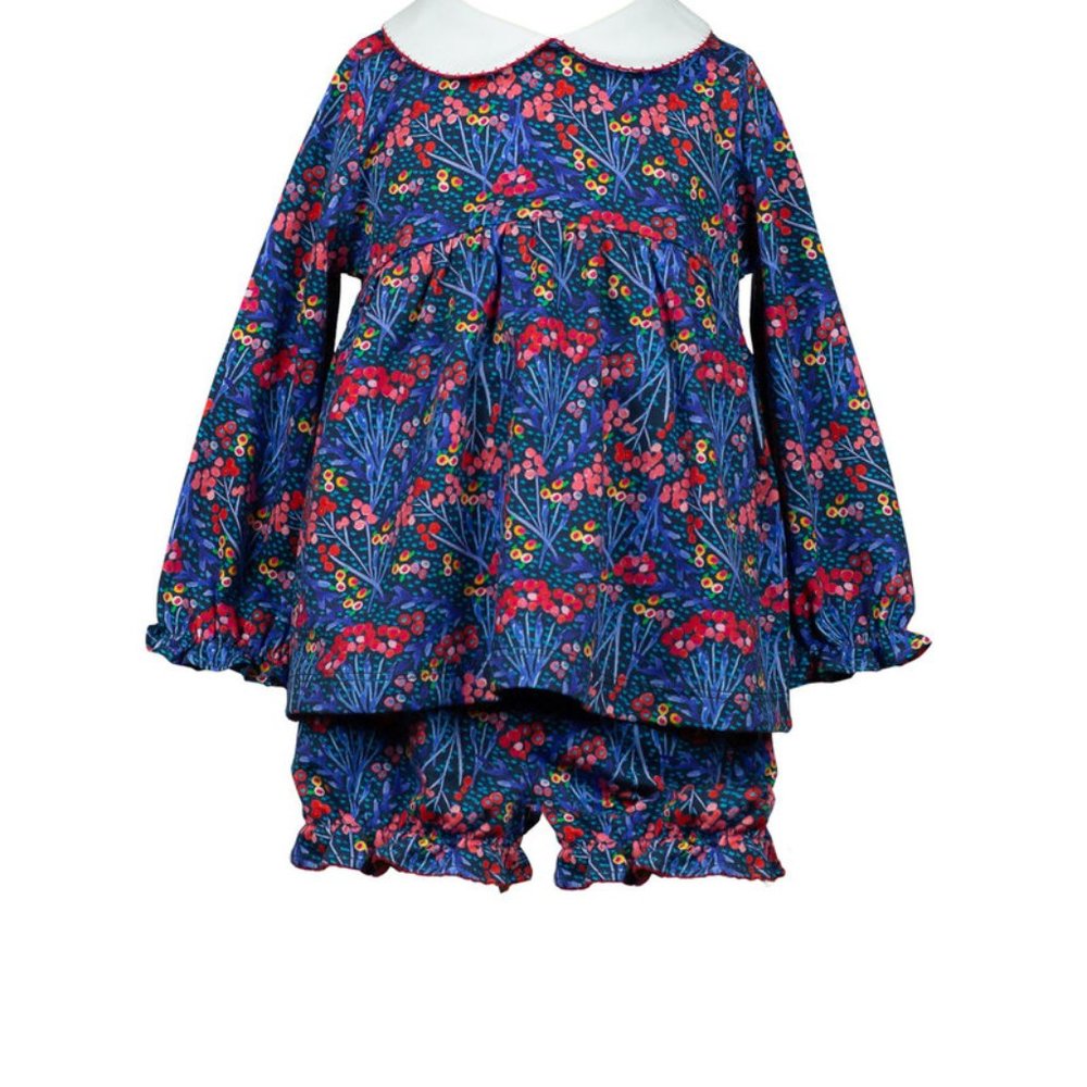 Proper Peony Fall 2021 Winterberry Bloomer Set 2T